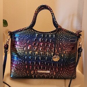 Brahmin Small Elaine Technicolor crossbody